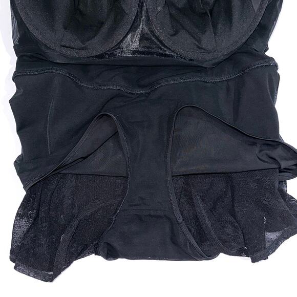 Torrid Black Lace Push-Up One Piece Swimsuit Size 3X - Picture 12 of 16